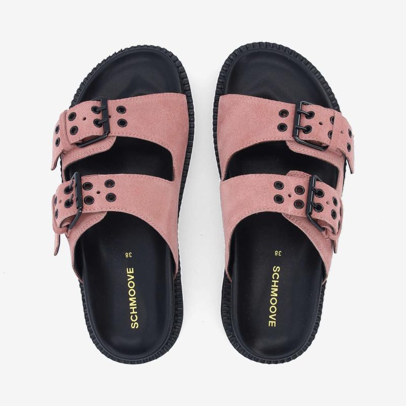 STELLA BUCKLE W - SUEDE - PINK